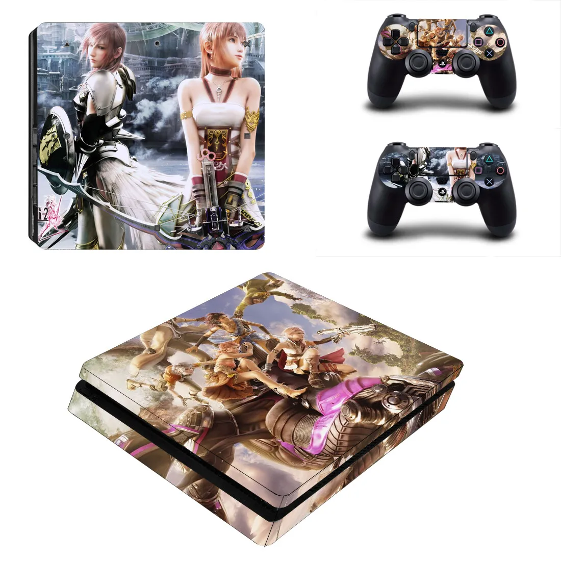 Тонкая наклейка для консоли PS4 финальная фантазия защитная обложка Slim & наклейки