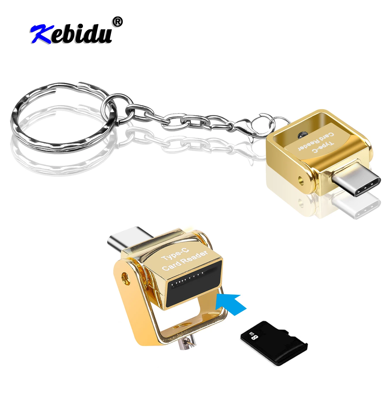 Кардридер Kebidu для SD карт USB 3 0 Type C|Картридеры| |