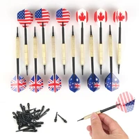 12 pcs professional 14 grams soft tip darts set with extra plastic tips for electronic dartboard accessories with 100 extra tips