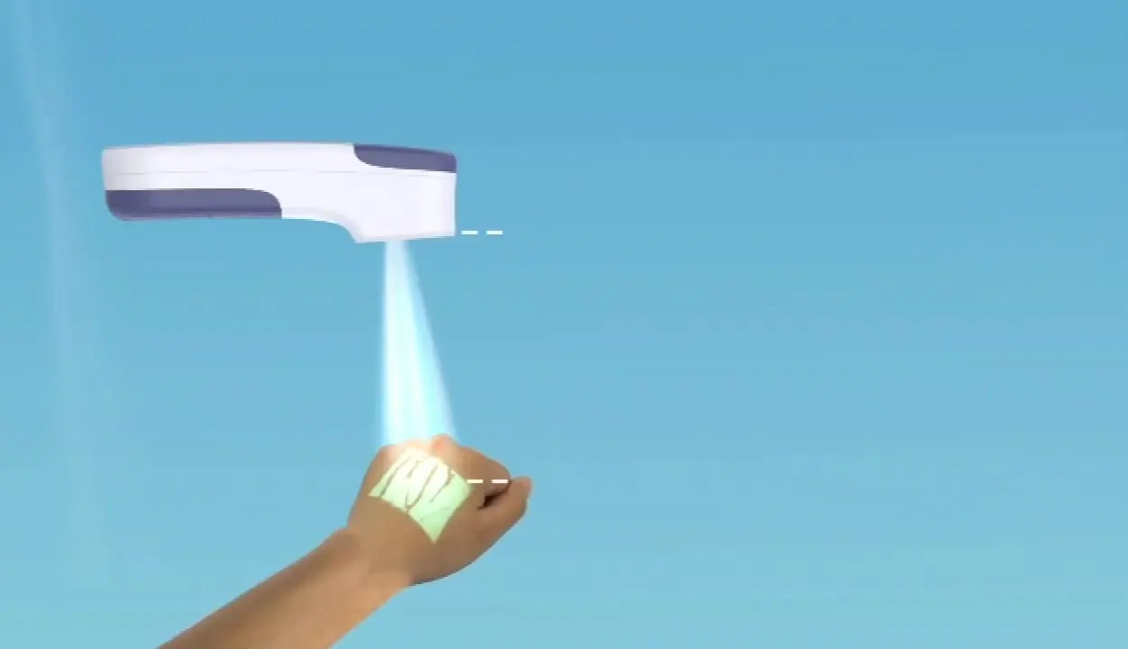 

Hospital portable infrared vein finder