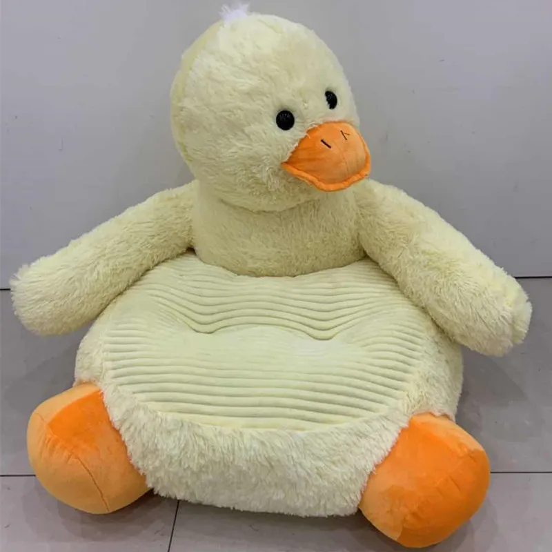 Kids Lovely Teddy Bear Panda Unicorn Duck Children Sofa Chair Stuffed Plush Toys Baby Nest Sleeping Bed Adult Pillow Cushion | Игрушки и