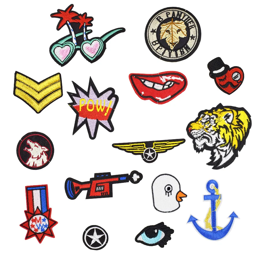 1 шт. нашивки с аппликацией в стиле панк для одежды джинсов|badge patch|mixed patchespatches for