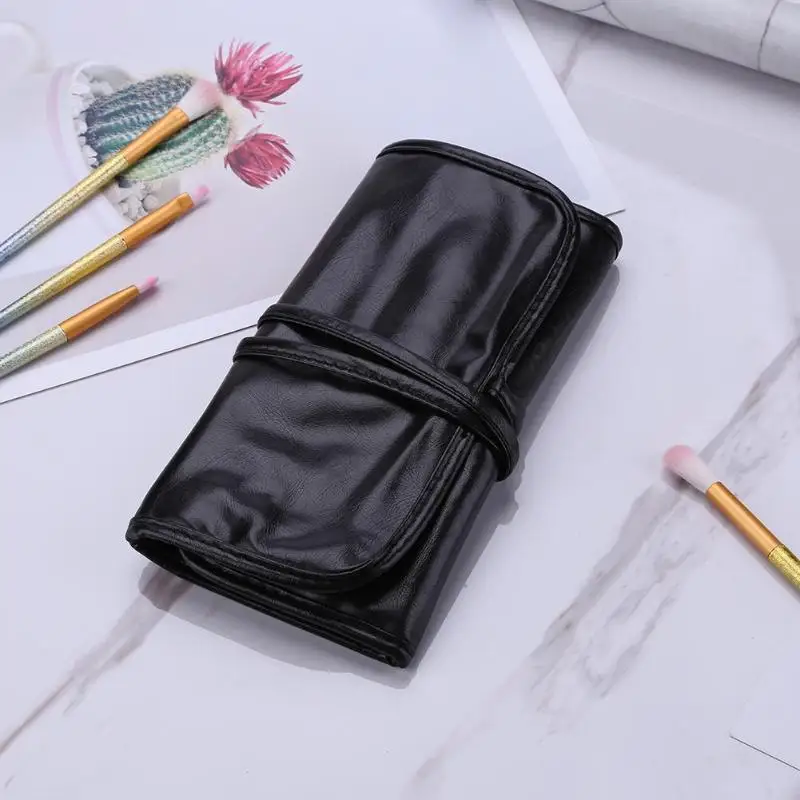 PU кожаные дорожные кисти для макияжа сумка косметичка Сумка из искусственной