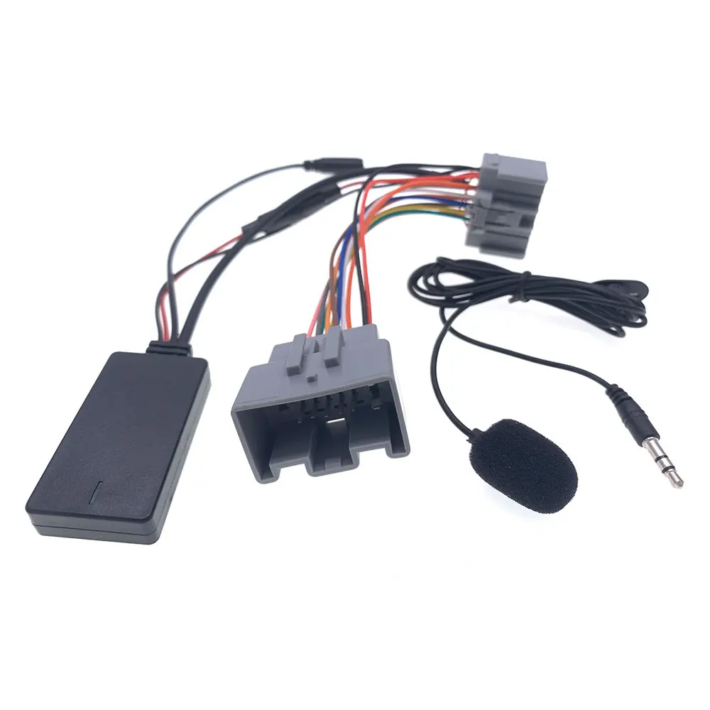 Автомобильный Bluetooth беспроводной телефонный звонок громкой связи AUX вход Адаптер