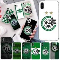 football maccabi haifa phone case for iphone 12 pro max mini 11 pro xs max 8 7 6 6s plus x 5s se 2020 xr cover