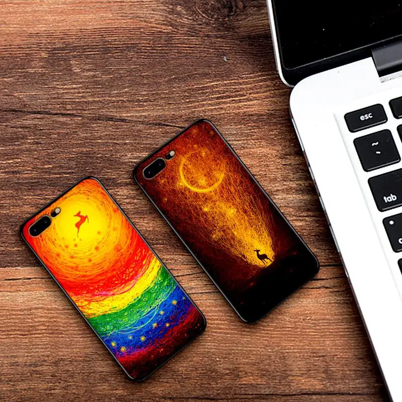 Силиконовый чехол для IPhone Xr Xs Xsmax X 6 6s 7 8 Plus с изображением оленя Sika XS Max 9 | Мобильные