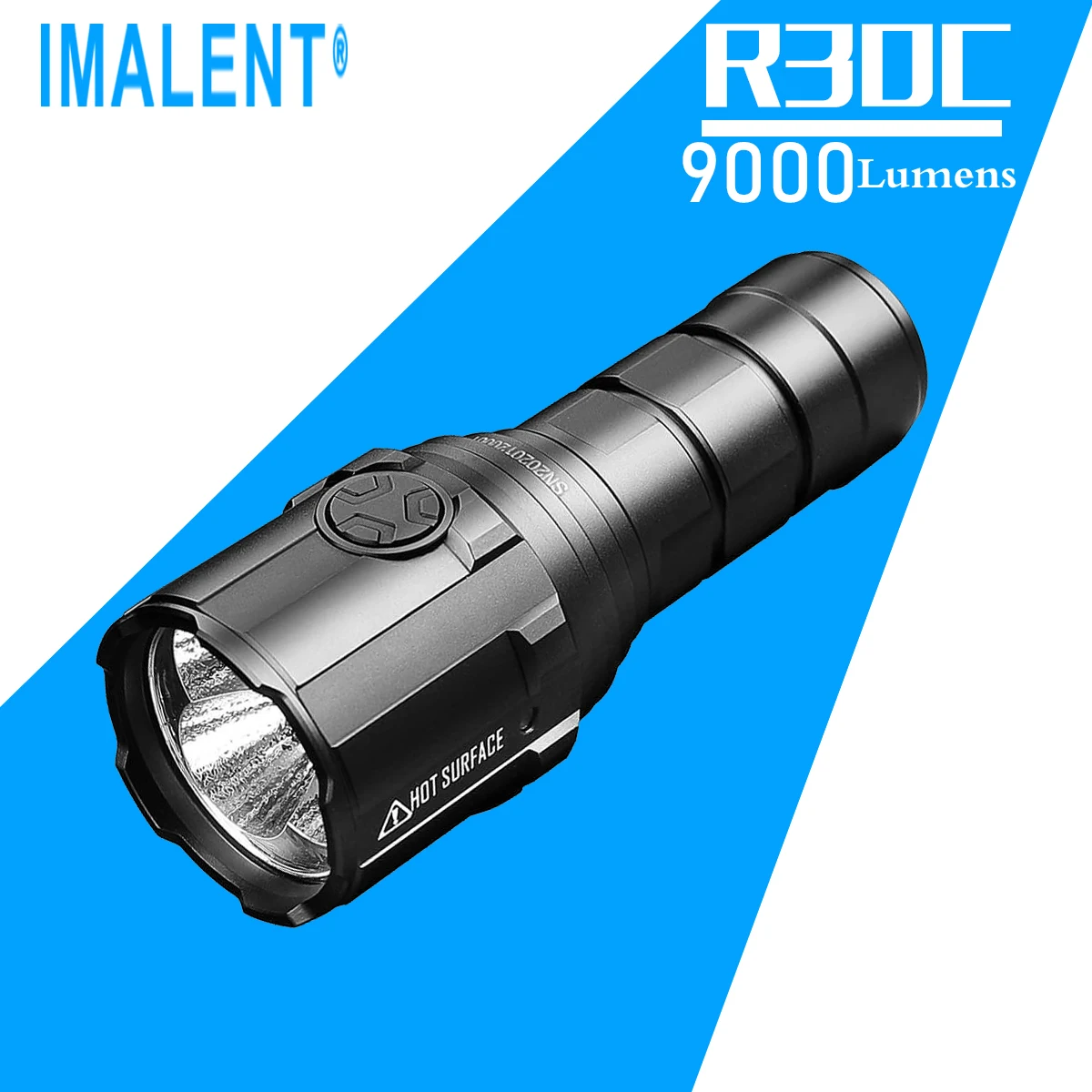 IMALENT R30C EDC LED Flashlight 9000 Lumens Type-C USB Tactical by 21700 Battery for Hunting Search and Rescue | Лампы и освещение