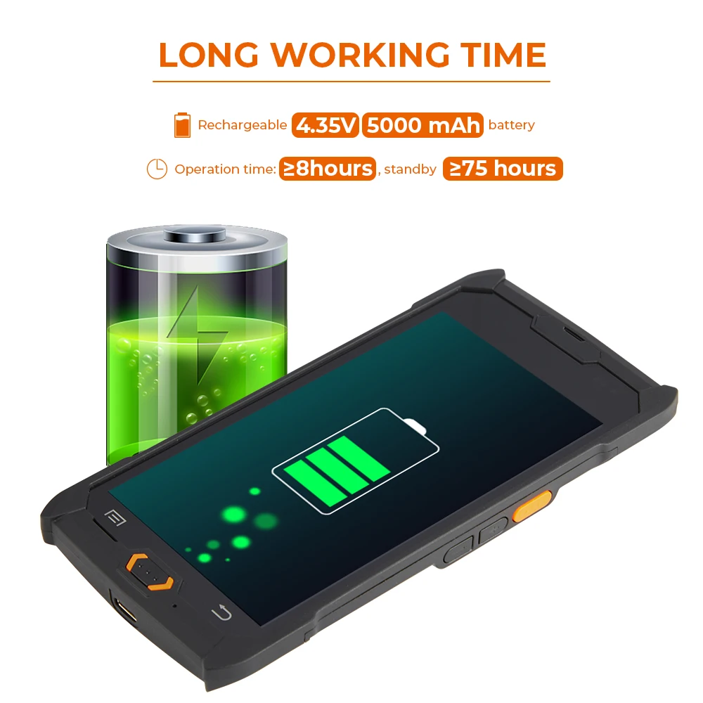 ISSYZONEPOS Прочный Android PDA 4G Портативный pos-терминал 1D 2D NFC считыватель штрих-кодов беспроводной сканер штрих-кодов устройство сбора данных через WiFi