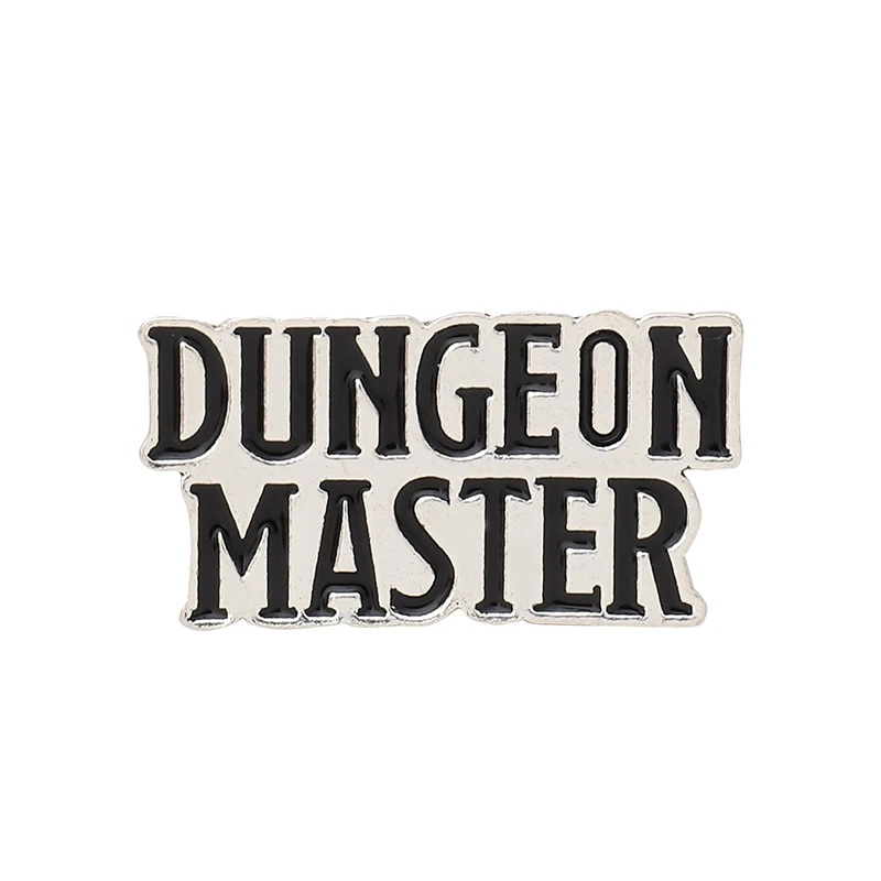 Style1 Подземелья и Драконы эмали штырь D20 DnD 20 двусторонняя игра в кости брошки и шпильки значки ролевые игры игра в кости игра для любителей значок на лацкан - Окраска металла: Style1