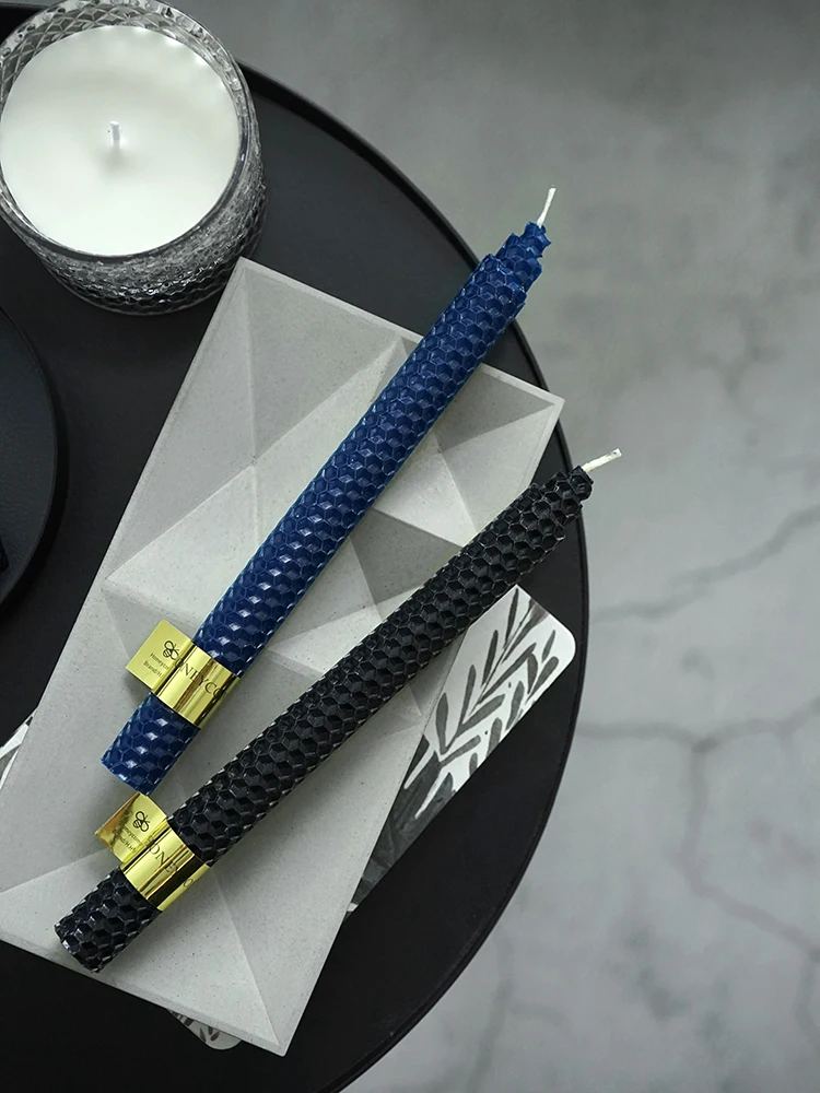 Свеча улей Экологически чистая в форме ветки ультракрасивая свеча с длинным