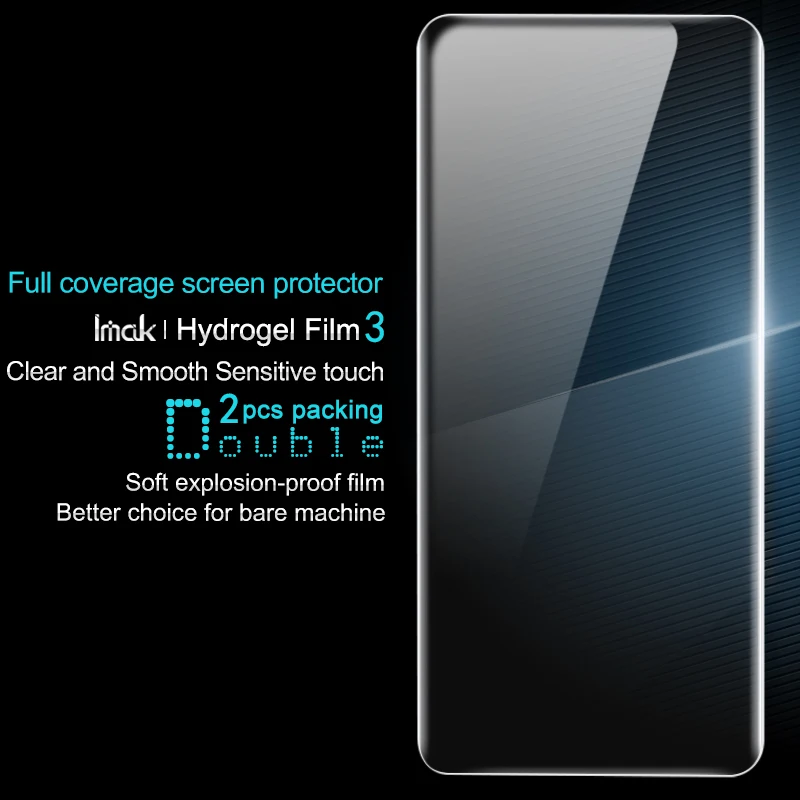 IMAK Для samsung Galaxy A80 мягкая более четкая Гидрогелевая пленка II полное покрытие