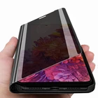 Смарт-чехол с зеркальной поверхностью для телефона Samsung Galaxy S20 FE вентилятор 5G Стильный чехол-книжка с откидной крышкой для samsung S 20FE S 20 FE вентилятор S20 lite Чехлы coque