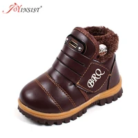 2022 new childrens boots warm botas for boys girls kids plush hand stitching cotton winter boots