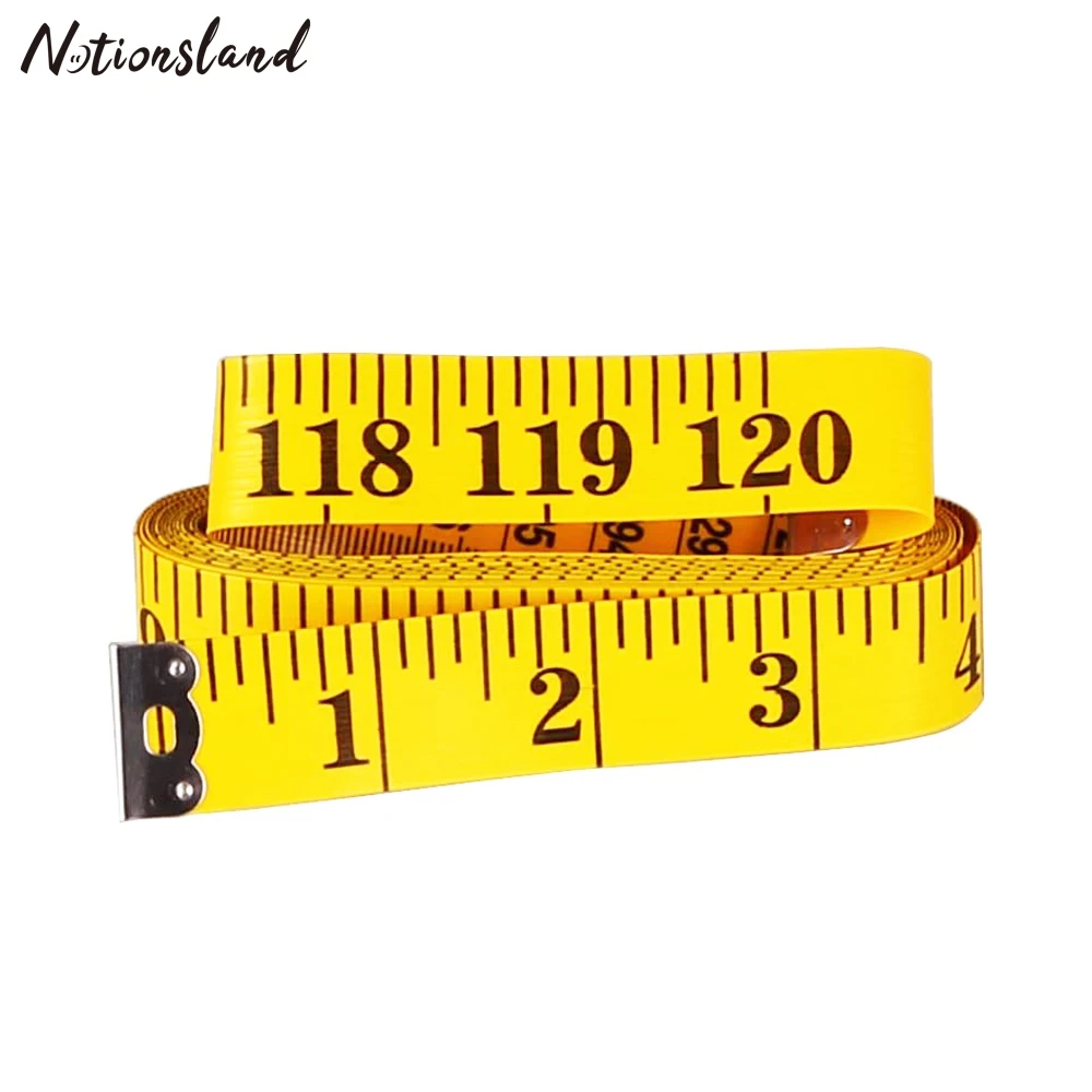 Мягкая измерительная лента для шитья 120 дюйма 300 см|Швейные инструменты и