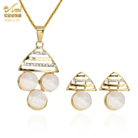 aniid necklace set jewelery gold drop earrings 2020 luxury brands wedding designer for women indian bridal dubai african nigeria
