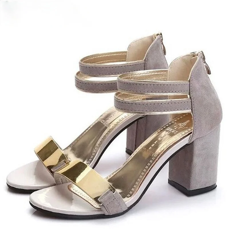 

2021 летние женские туфли с ремешком вокруг щиколотки; Сандалии-гладиаторы; Женские босоножки на квадратном каблуке; Вечерние блестящие женс...