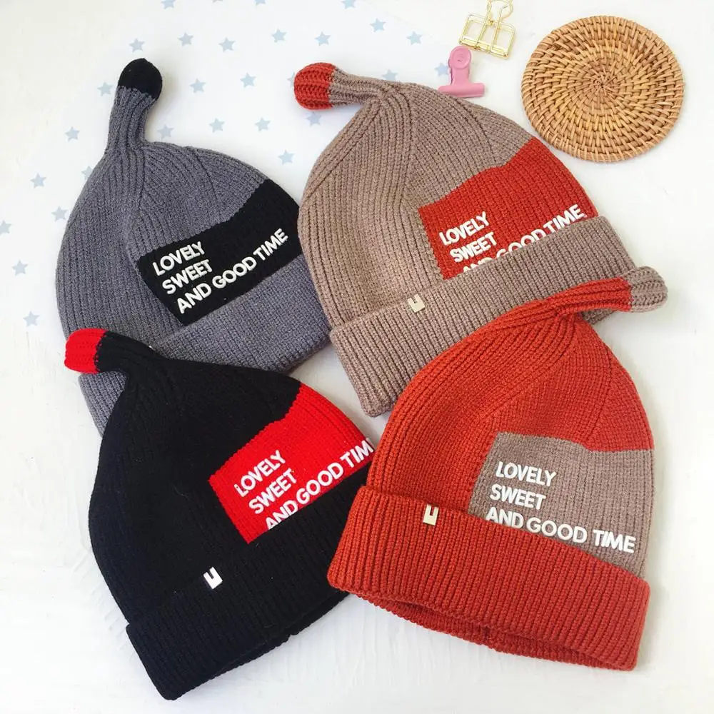 Шапка для мальчиков и девочек зимняя теплая эластичная | Аксессуары одежды