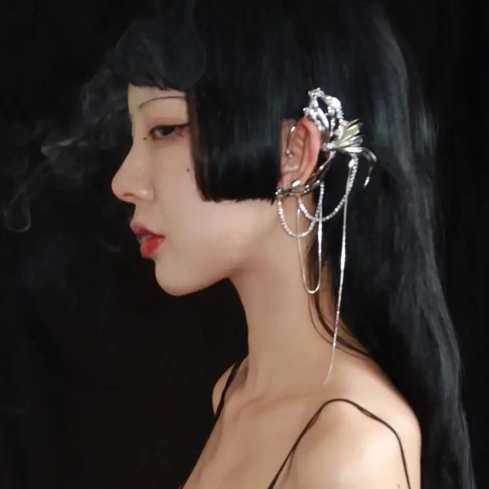 Женские серьги-манжеты для ушей Elf сказочные клипсы девушек серьги без пирсинга