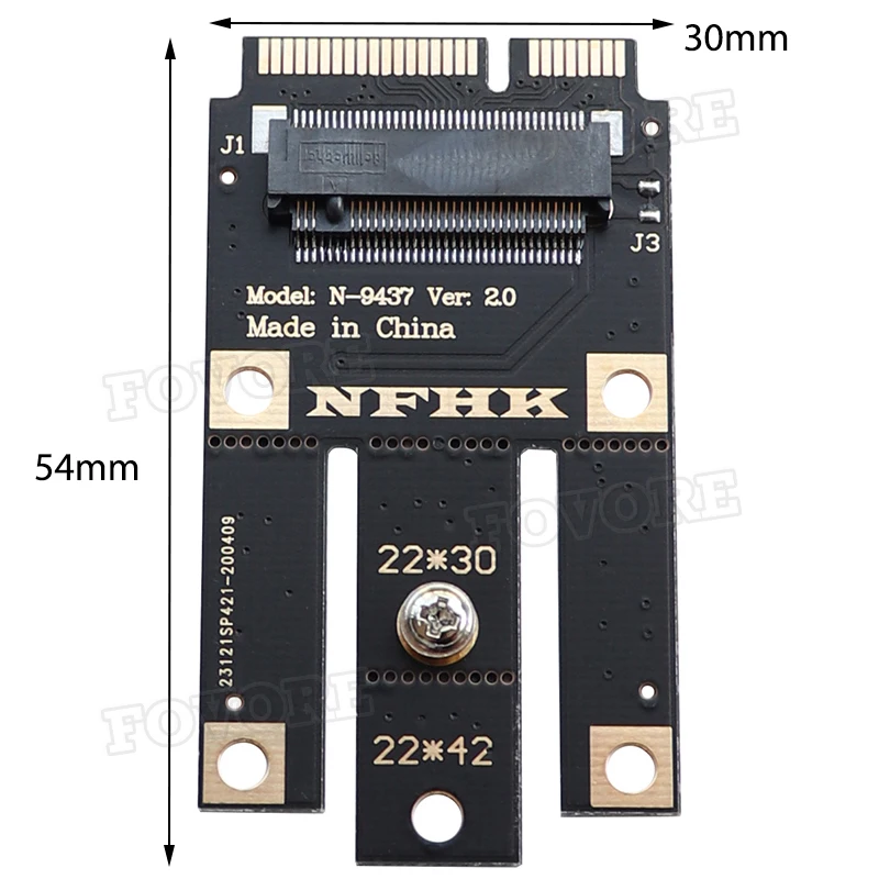 

M2 to mini PCIe Adapter mini PCI express M2 M.2 NGFF A E key wireless module Adapter For Wifi Bluetooth Wireless Card