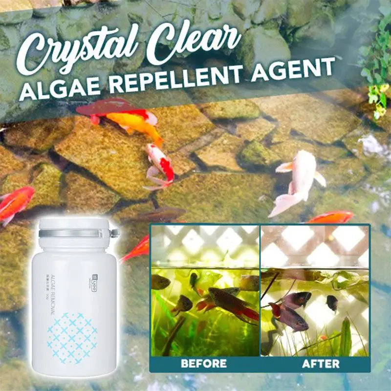

Algae Control, Controls Algae Growth and Keeps Aquarium Clean and Clear, Weekly doses Will Control Algae Growth and Redu