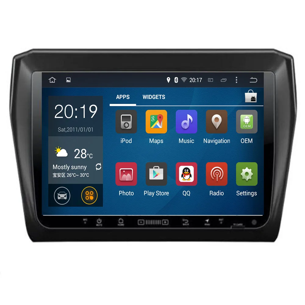 Автомобильный GPS-навигатор DSP Android 10 для SUZUKI SWIFT 2017-2020, мультимедийный автомобильный DVD-плеер, головное устройство, автомобильное радио, магнитофон
