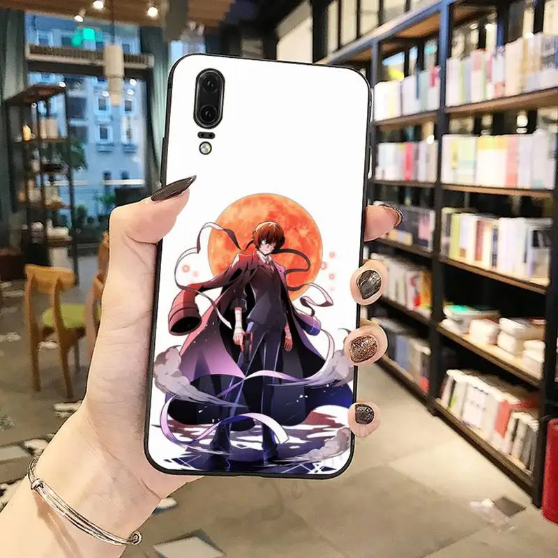 

Anime Stray Dogs Dazai Osamu Phone Case For Huawei honor Mate P 10 20 30 40 Pro 10i 9 10 20 8 x Lite