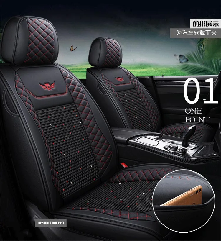 Ynooh чехлы для сидений автомобиля для hyundai getz accent 2008 santa fe tucson elantra creta veloster grand i10 ioniq i10 один автомобильный протектор