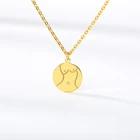 Цепочка женская из нержавеющей стали, розовое золото, серебро, 2021