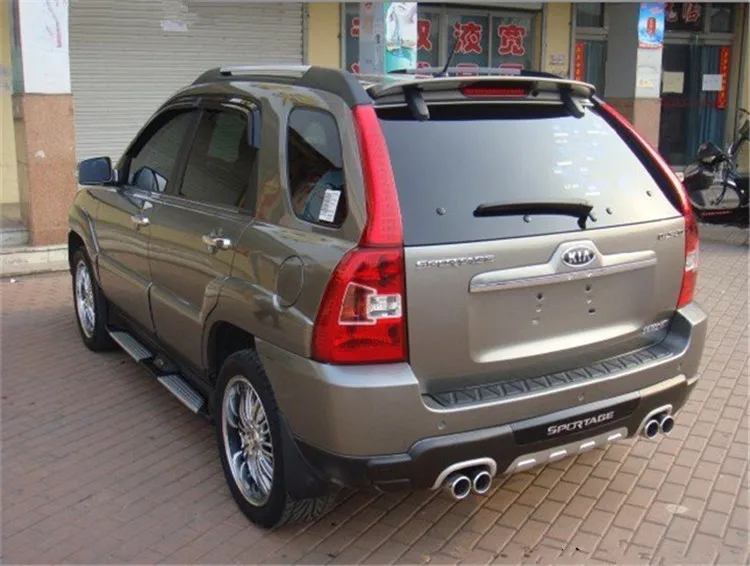 Спойлер для Sportage 2005-2009 Kia спойлер из АБС-пластика заднее крыло автомобиля цветной