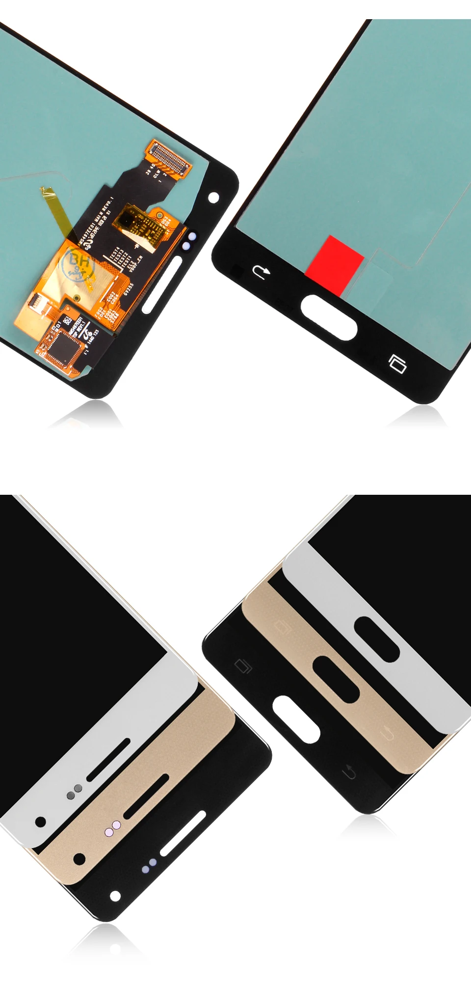 AMOLED ЖК дисплей для SAMSUNG Galaxy A5 дисплей сенсорный экран Замена для SAMSUNG Galaxy A5 A500FU A500 A500F A500M