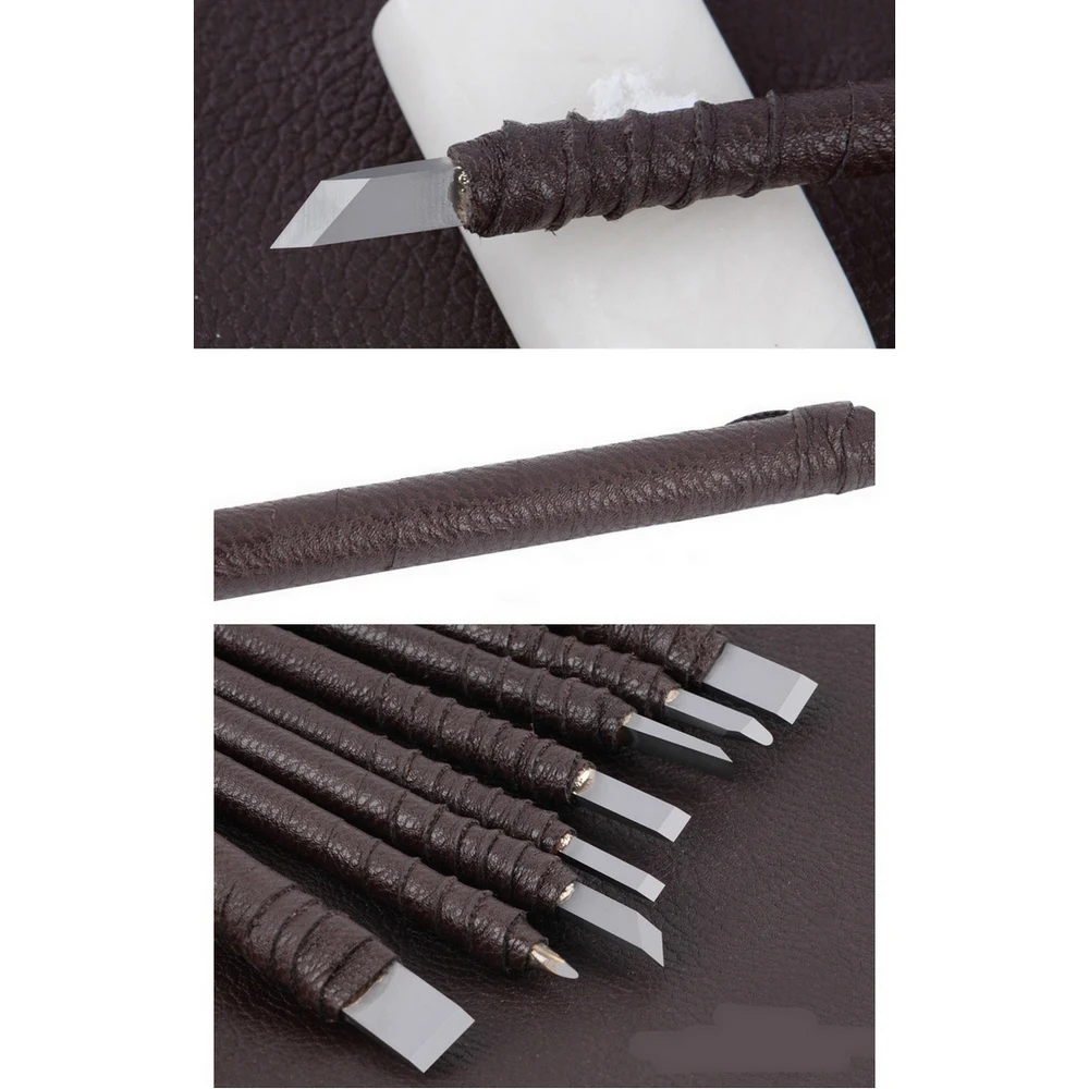 Набор инструментов для резьбы по дереву вольфрамовой стали 8 шт. | Инструменты