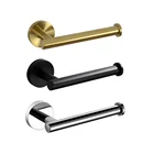 Аксессуары для ванной комнаты 304 держатель для туалетной бумаги из нержавеющей стали простой круглый держатель для бумаги настенный крючок для туалетной бумаги