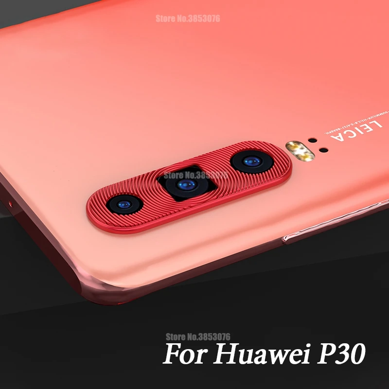 Защита объектива камеры для huawei P30 Lite P30 Pro P30 Защитная крышка для объектива кольца для huawei mate 30 Lite Pro металлическое кольцо с покрытием
