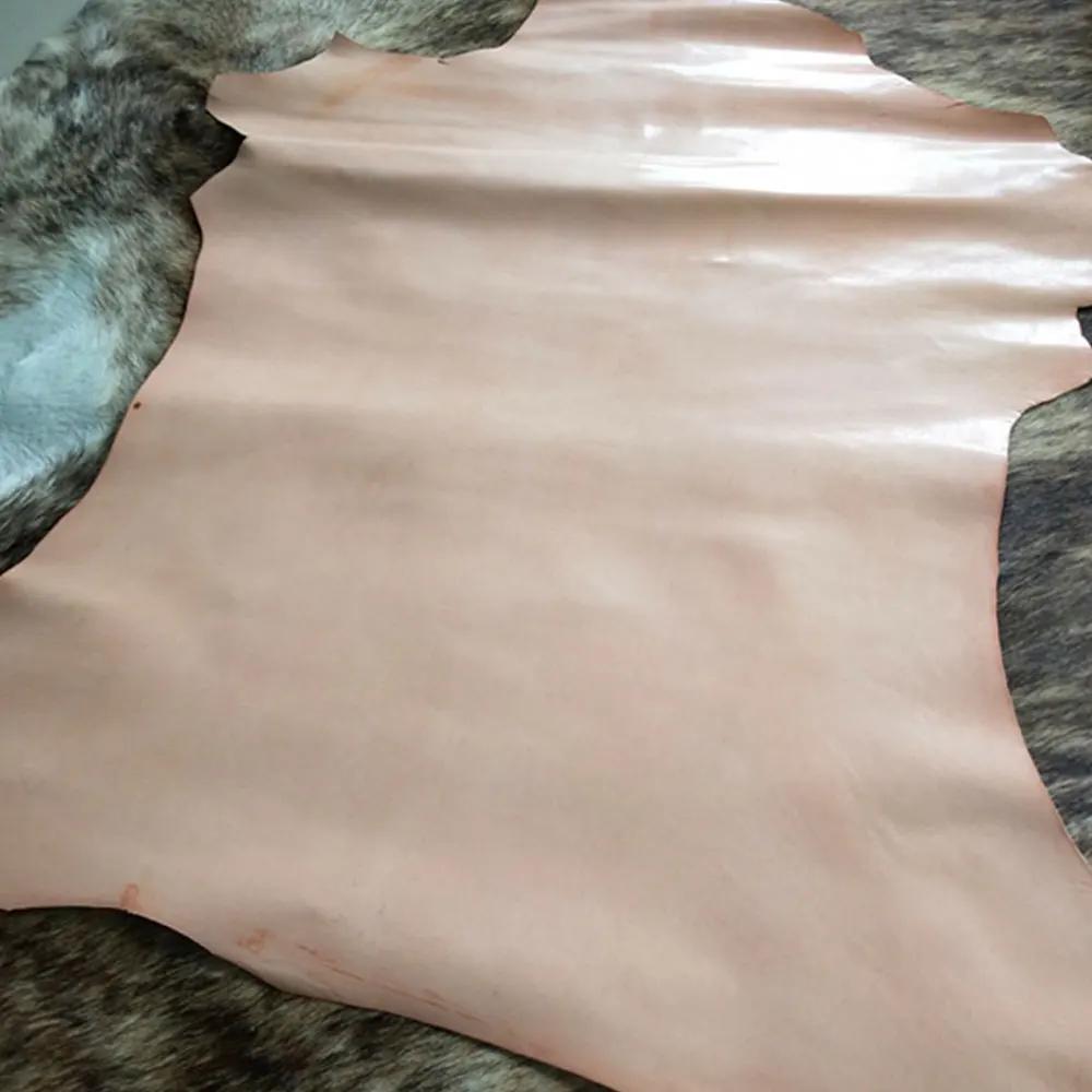 Junetree растительная загорелая козья кожа для кожи вырезка растительного дубления натуральная кожа около 1,0 мм