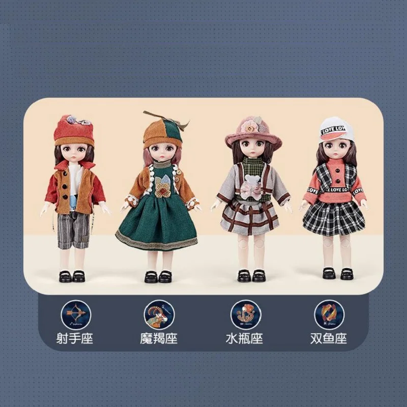 Шарнирная кукла 1/6 шарнирный Полный комплект с модной одеждой мягкий парик