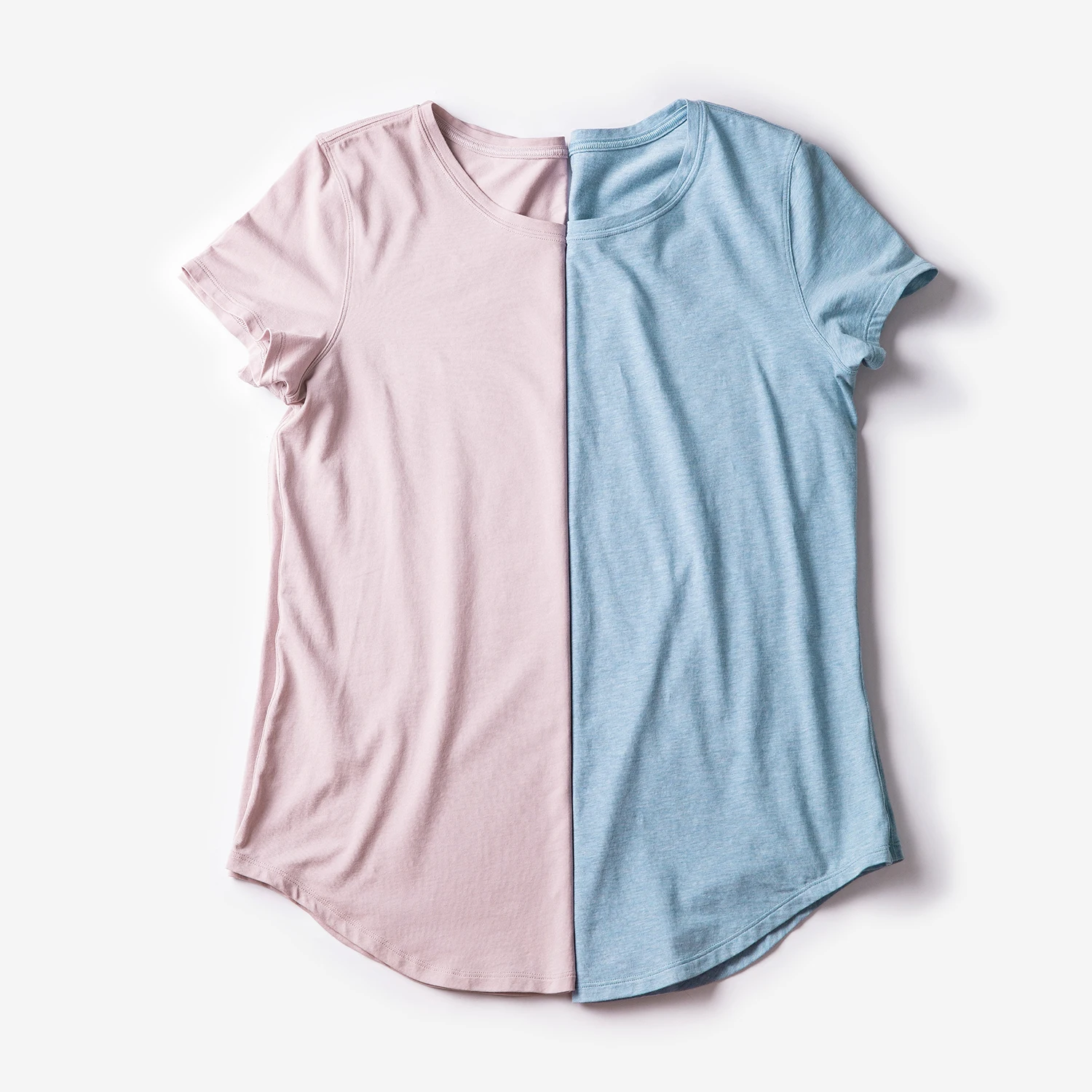 

Women's Pima Cotton Short Sleeve Workout Shirt Yoga T-shirt Athletic Tee Top