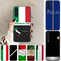 italy flag cover phone cover hull for samsung galaxy s8 s9 s10e s20 s21 s5 s30 plus s20 fe 5g lite ultra black soft case