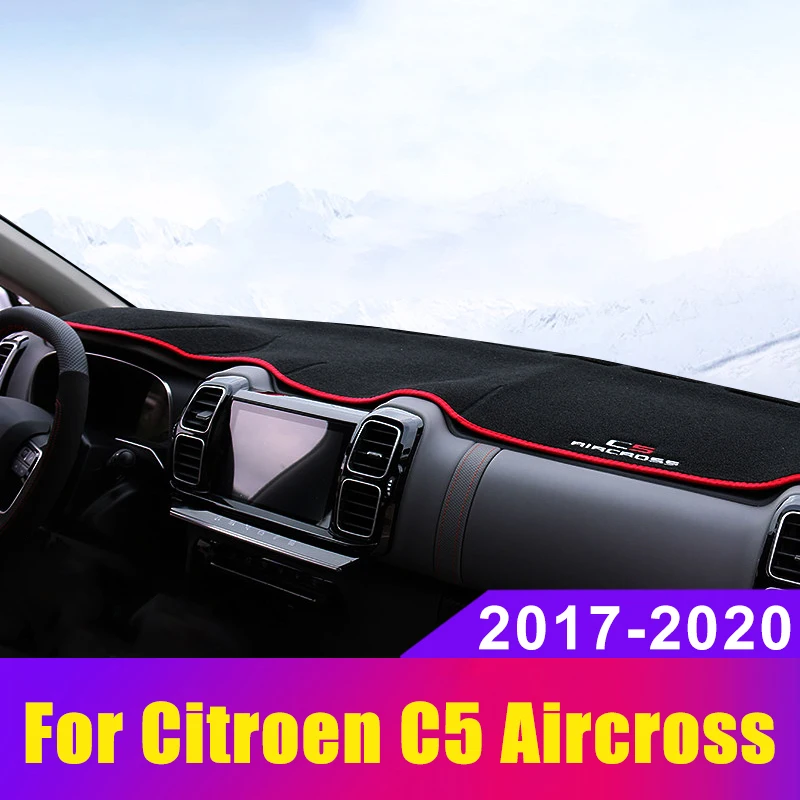 Для Citroen C5 Aircross 2017 2018 2019 2020 приборной панели автомобиля крышка коврик козырек от