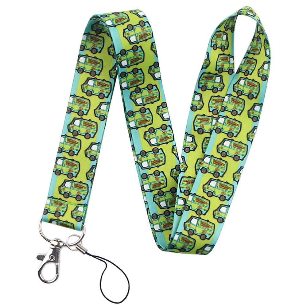 

YL364 Anime Dog TV Key lanyard Car Keychain Personalise Office ID Card Pass Gym Mobile Phone Key Ring Badge Holder Jewelry