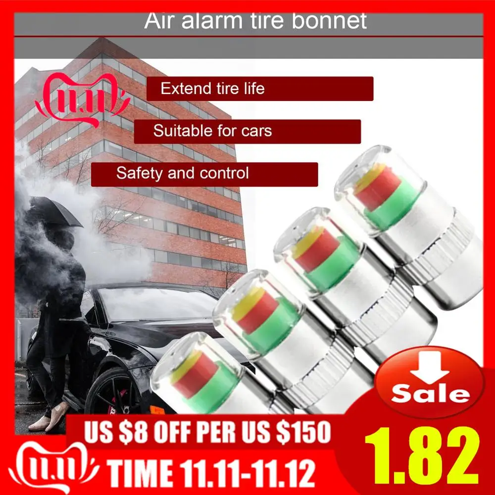 4 шт. автомобильный Стайлинг 32PSI автомобильные шины давление клапан стволовых