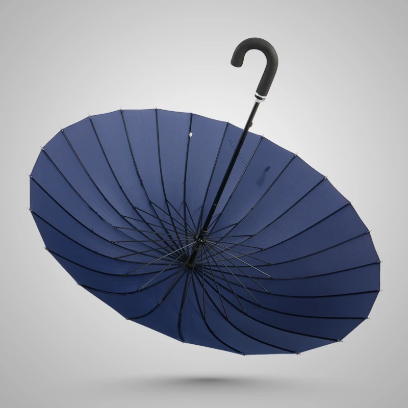 

Модный креативный зонт, деловой роскошный Зонт с защитой от дождя и длинной ручкой, открытый ветрозащитный зонт, дождевик BS50YS