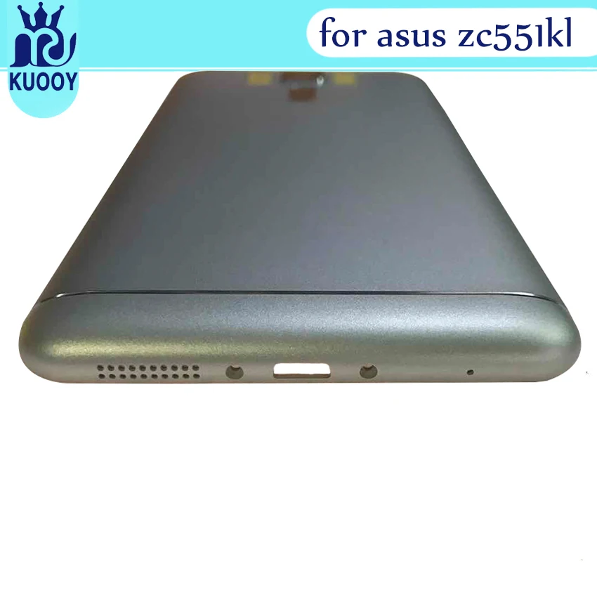 Для ASUS Zenfone 3 Laser ZC551KL Задняя крышка батареи чехол с объективом камеры запасные