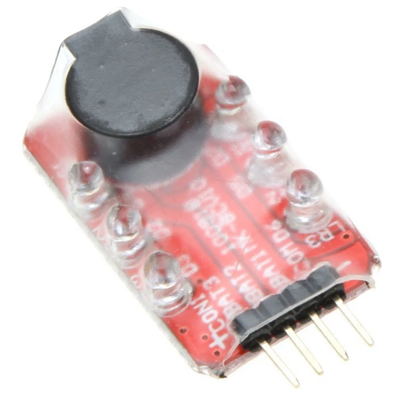 Громкий hailer Lipo батарея напряжение сигнализации дисплей Checker 2-3S светодиодный для