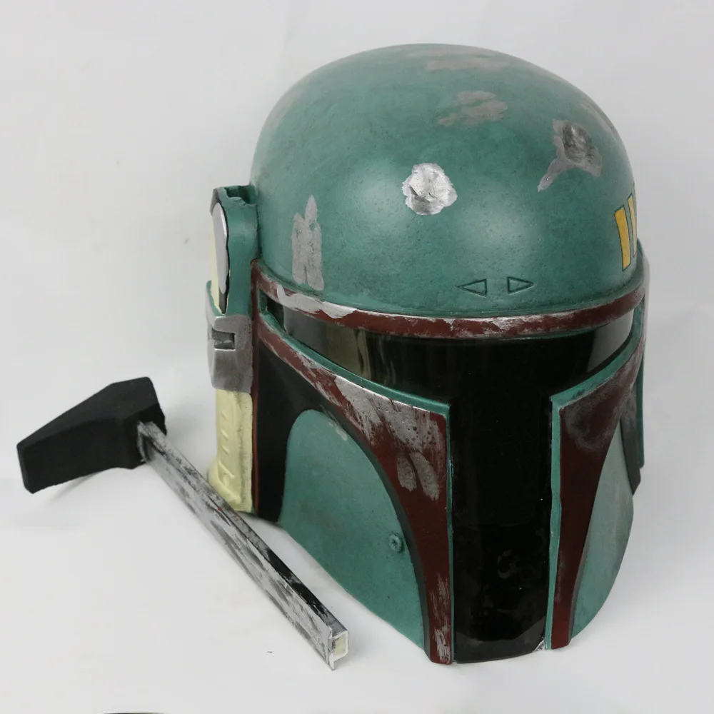 Star Wars шлем Косплэй охотник за головами бобы Фетта маска хэллоуин из ПВХ реквизит |
