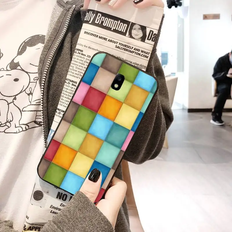 Контракт корпус под плетенную сумку чехол для телефона Samsung J2 J200 J4Plus J5Prime J6 J7 J2prime