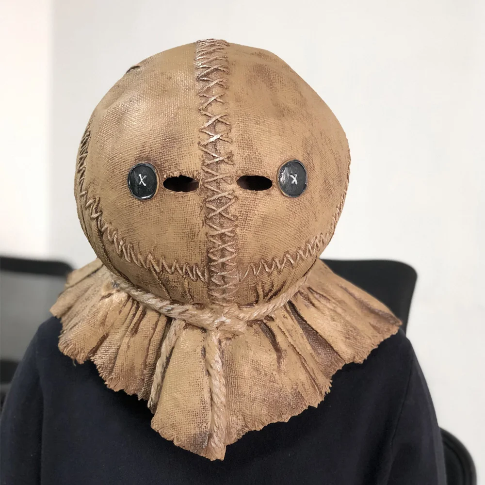 Trick 'r Treat 2 Маска Сэма Косплей ужас призрак латексные маски вечеринка Хэллоуин