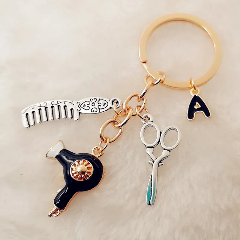 Незаменимые товары для парикмахера фен ножницы расческа декоративный брелок