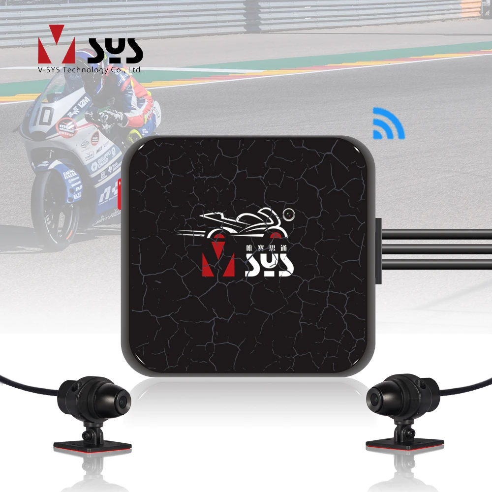 SYS VSYS C6 двойная экшн камера на мотоциклетный шлем рекордер DVR передний и задний