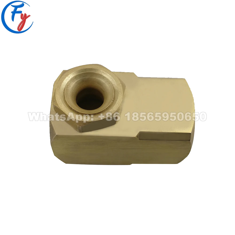 Латунный A W широкоугольный полый конусный распылительный сопло угловой тип