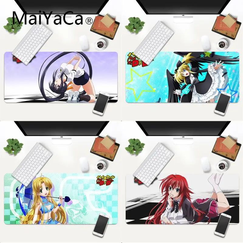Мой любимый игровой коврик для мыши старшей школы dxd из натурального каучука